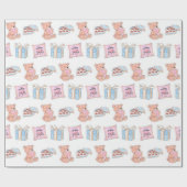 Papier Cadeau Moderne (Plat)