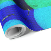 PAPIER CADEAU MODERNE_COLOR_BLUE_GIFT (Coin rond)