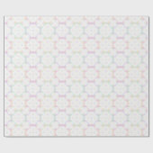 Papier Cadeau Moderne coloré élégant Modèle tendance (Plat)