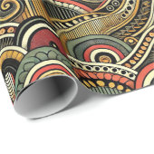 Papier Cadeau Moderne contemporain (Coin rond)