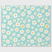Papier Cadeau Moderne Flat Graphic Daisy Oeuf de Robin N'importe (Plat)