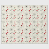 Papier Cadeau Moderne Ladybug Chic (Plat)