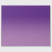 Papier Cadeau Moderne Royal violet et lavande Ombre (Plat)