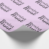 Papier Cadeau Modernes élégants résistent persistent citation (Coin)