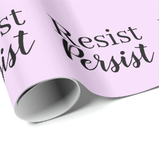 Papier Cadeau Modernes élégants résistent persistent citation