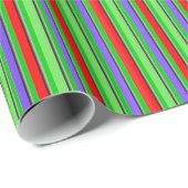 Papier Cadeau Modifier la bande de bonbons couleur (Coin rond)