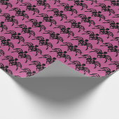 Papier Cadeau Modifier l'araignée de couleur en violet (Coin)