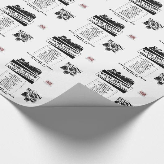 Papier Cadeau Modifier les trains à la jonction wayne     (Coin)