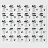 Papier Cadeau Modifier les trains à la jonction wayne     (Plat)