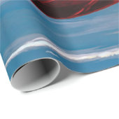 Papier Cadeau Module de commande Apollo NASA Space Capsule Artwo (Coin rond)