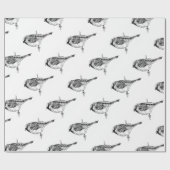 Papier Cadeau Moineau (Plat)