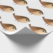Papier Cadeau Moineau (Coin)
