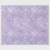 Papier Cadeau Moire de soie Petit Motif en Lavande Lilac (Plat)