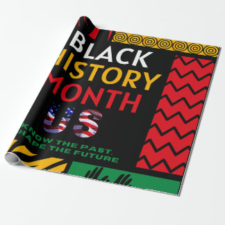 Papier Cadeau Mois de l'histoire des Noirs