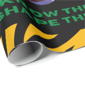 Papier Cadeau Mois de l'histoire des Noirs (Coin rond)