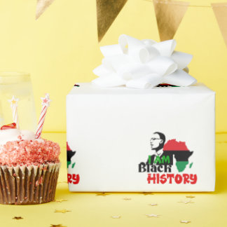 PAPIER CADEAU MOIS DE L'HISTOIRE DES NOIRS