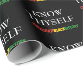 Papier Cadeau Mois de l'histoire des Noirs SE CONNAISSENT MOtiva (Coin rond)