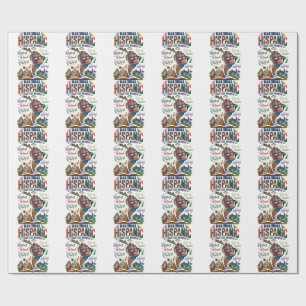 Papier Cadeau Mois du patrimoine hispanique – Résilient, Fier