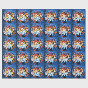 Papier Cadeau Moise Kisling, Bouquet de Tulipes,