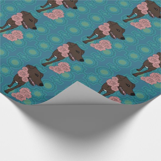 Papier Cadeau Molly le chien (Coin)