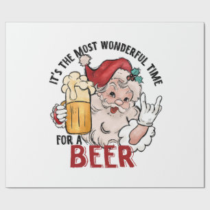 Papier Cadeau Moment Merveilleux pour une Bière