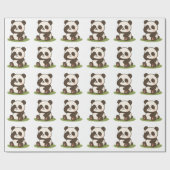 Papier Cadeau Moment Shy Panda (Plat)