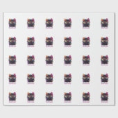Papier Cadeau Mon Aura Dit Autocollant (Plat)