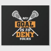 Papier Cadeau Mon But Est De Refuser Votre Crosse (Plat)