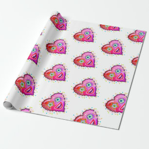 PAPIER CADEAU MON COEUR VA S'ÉCLAIRER