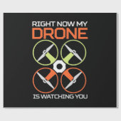 Papier Cadeau Mon Drone (Plat)