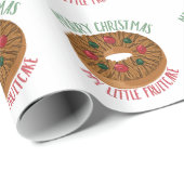 Papier Cadeau Mon gâteau de fruits secs (Coin rond)