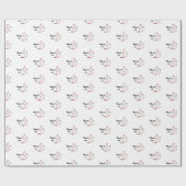 Papier Cadeau Mon petit coeur (Plat)