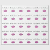 Papier Cadeau Mon Petit Macaron (Plat)