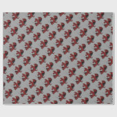 Papier Cadeau Mon petit motif déplaisant de poney (Plat)