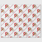 Papier Cadeau Mon premier bébé de Noël Walrus (Plat)