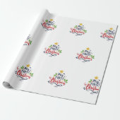 Papier Cadeau Mon premier Noël (Déroulé)