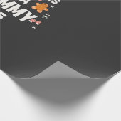 Papier Cadeau Mon premier Noël en tant que maman Noël 2025 (Coin)