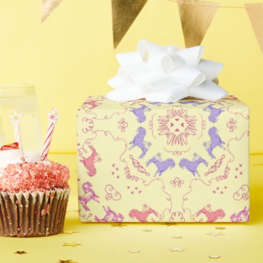 Papier Cadeau Mon Premier Rodéo (Fête d'anniversaire)