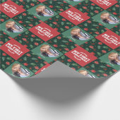 Papier Cadeau Mon prénom Noël Bébé Photo Papier d'enveloppement (Coin)