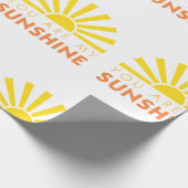 Papier Cadeau Mon soleil (Coin)