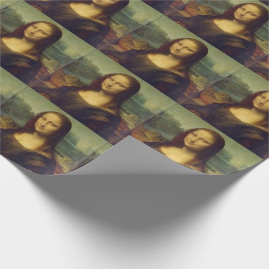 Papier Cadeau Mona Lisa (Coin)