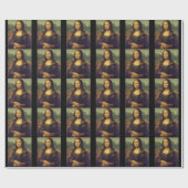 Papier Cadeau Mona Lisa (Plat)