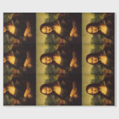 Papier Cadeau Mona Lisa de Leonardo da Vinci (Plat)