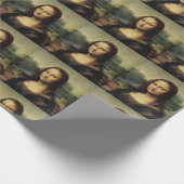 Papier Cadeau Mona Lisa La Gioconda par Leonardo da Vinci (Coin)
