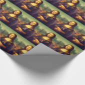 Papier Cadeau Mona Lisa With Puzzle (Coin)