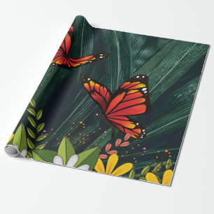 Papier Cadeau Monarch Butterfly fév 6_21