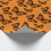 Papier Cadeau Monarch Papillon Design - Papier d'enveloppement m (Coin)