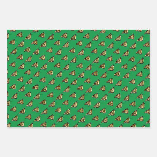 Papier cadeau Monarques de Noël (Devant 3)