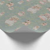 Papier Cadeau monde des jouets peluches pour enfants (Coin)