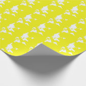 Papier Cadeau Monde Élégant Citron (Coin)